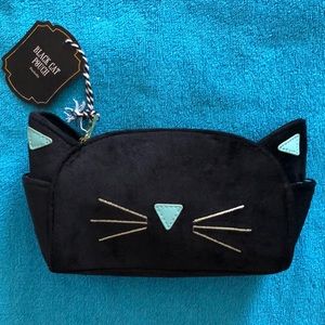 New black cat make-up bag 🐱